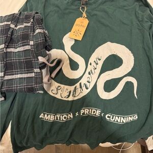Slytherin Flannel Pajamas
